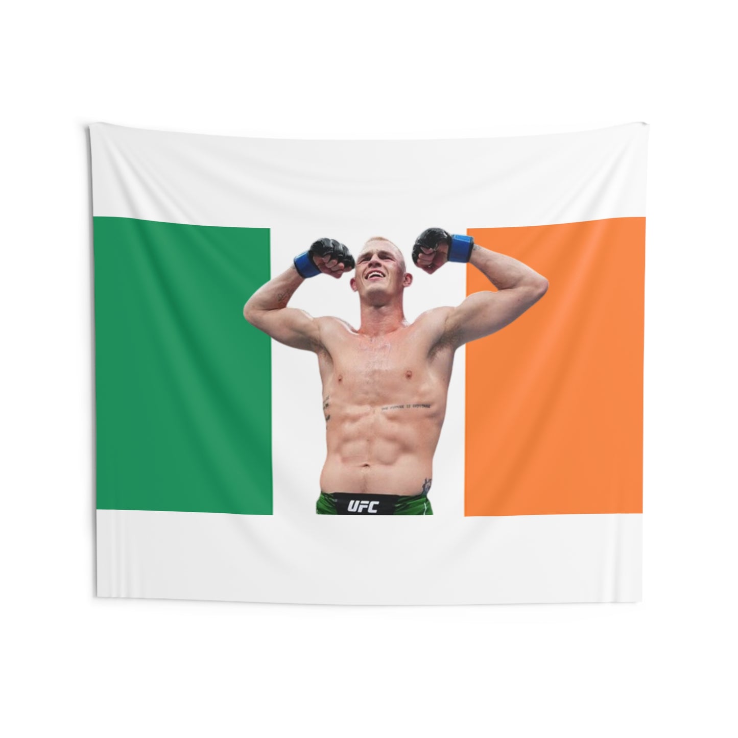 Irish Flag Indoor Wall Tapestry - Vibrant Home Décor for St. Patrick's Day and Celebrations