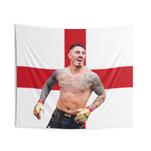 UFC Fighter England Wall Tapestry - Bold Home Decor for Fight Fans