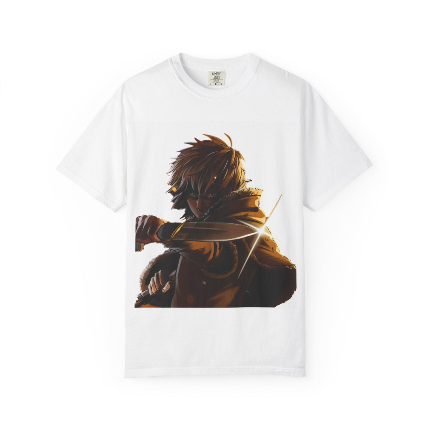 Heroic Adventure Unisex Garment-Dyed T-Shirt | Anime Inspired Design