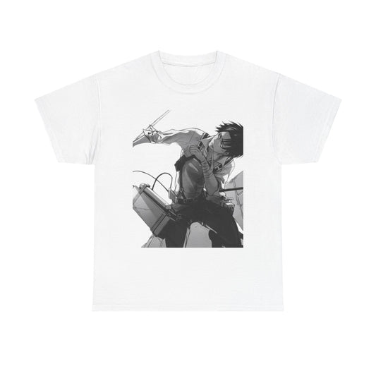 Unisex Heavy Cotton Tee - Attack on Titan Inspired Graphic Tee