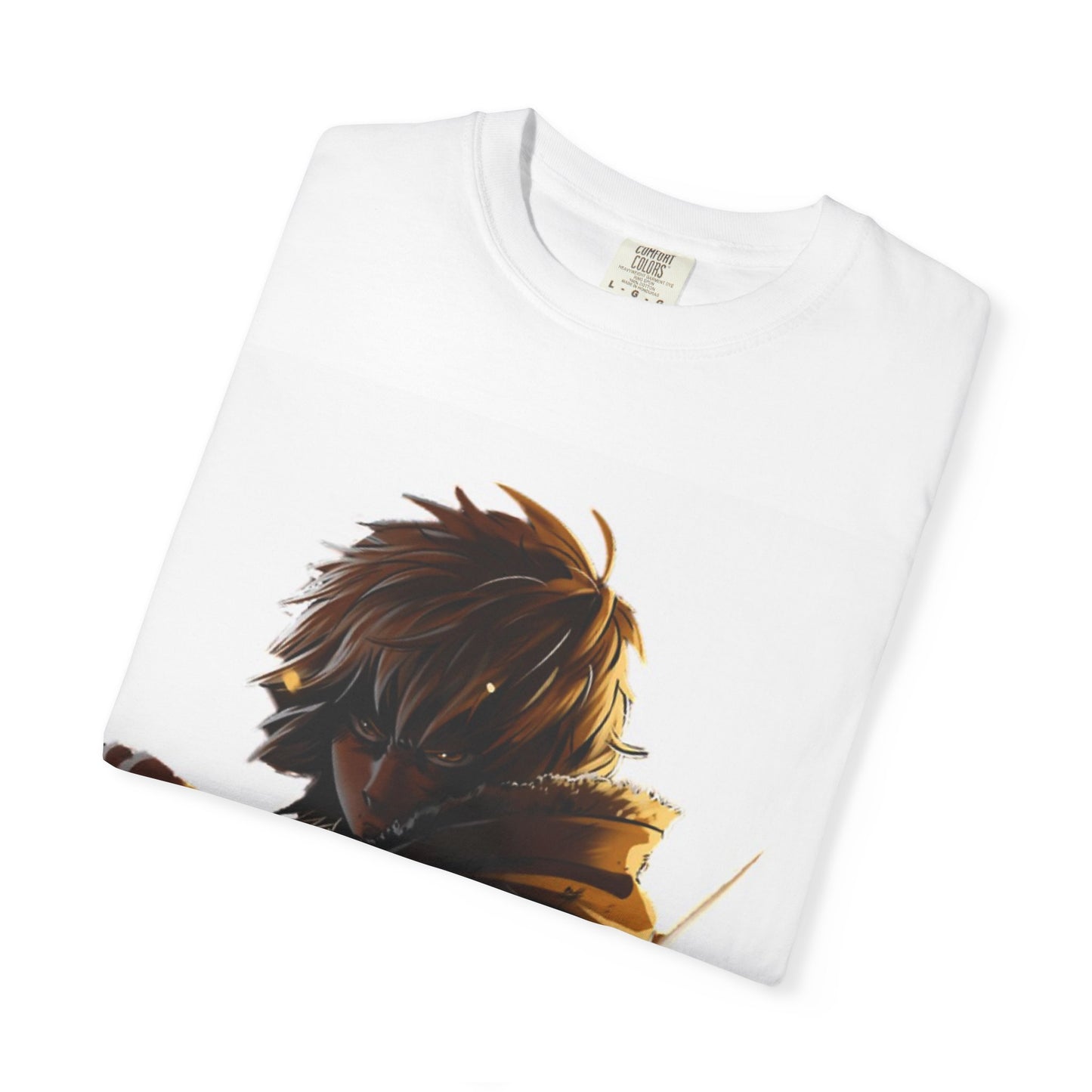Heroic Adventure Unisex Garment-Dyed T-Shirt | Anime Inspired Design